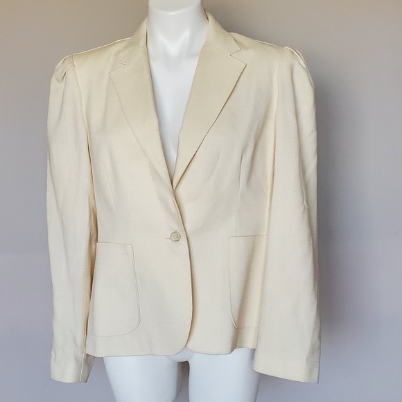 Montclair Y2K Vintage Puff Sleeve Blazer - Picture 1 of 11